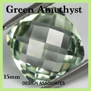 Large Green Amethyst 15mm Loose Gemstone